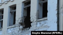 Одна з будівель в Херсонській області, листопад 2022 року