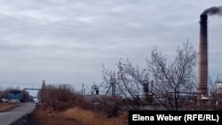 Ленин шахтасынын жанынан тартылган сүрөт. 