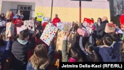 Shkolla e fshatit Kokrevë, Librazhd, Shqipëri.