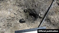 Иллюстративное фото. Место взрыва гранаты в селе Зардалы в Баткене. 