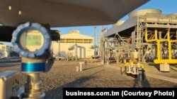 Малайское газовое месторождение в восточной части Чарджоуского района Лебапского велаята. Туркменистан.