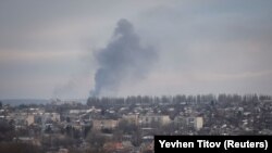 Bahmut, qytet që është shndërruar në objektivin kyç të forcave ruse. 