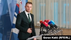 Gradonačelnik Banjaluke Draško Stanivuković, januar 2023. godine