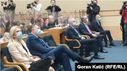 Милорад Додик на специјалната седница на Народното собрание на Република Српска, 10 декември 2021