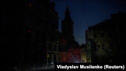 Львів під час відключення світла, листопад 2022 року