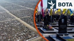 Pamjet me dron tregojnë varrezat e pafundme të Ukrainës