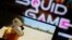 Netflix serija "Squid Game" gleda se preko mobilnog telefona, 30. septembar 2021. 