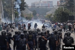 Катмандудагы нааразылык акциясы. Непал, 8-сентябрь, 2025-жыл