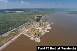 Hungary - Lake Fertő, construction of a large hotel area 2021.06.29. 