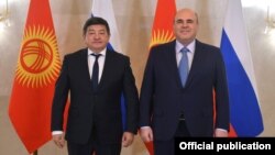 Акылбек Жапаров жана Михаил Мишустин, 22-ноябрь, Москва. 