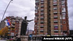 Firme koje vodi preduzetnik Radule Stević su dobijale velike infrastrukturne projekte na severu Kosova, uključujući i Severnu Mitrovicu (na fotografiji)