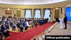 Прокуратура кызматкерлерин кесиптик майрамына арналган жыйын. 20-ноябрь, 2021-жыл.