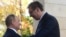 Владимир Путин и Александр Вучич на переговорах в Сочи, 25 ноября 2021 года 