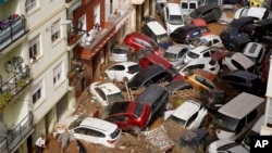 Суу ташкындын кесепети. Валенсия шаары. 30-октябрь, 2024-жыл.