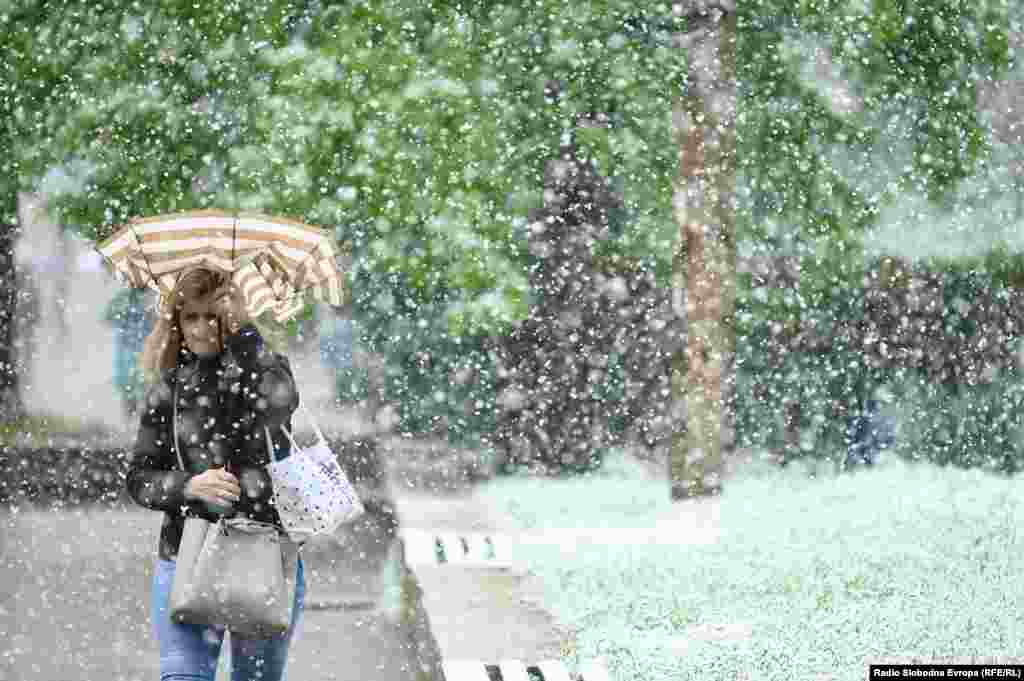 &quot;Sjećam se ranijih godina, nikad nije bila ovakva nagla promjena vremena, mislim da smo mi svi kao čovječanstvo zaslužni za to&quot;, rekla je Latinka Plavšić.&nbsp;