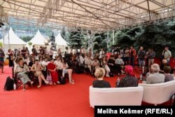 Panel "Femicid u filmu, televiziji i novim medijima" tokom 29. SFF-a