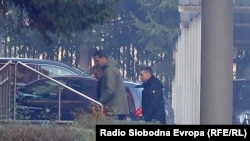 Privođenje bivšeg šefa Obevještajno-sigurnosne agencije BiH Osmana Mehmedagića u Tužiteljstvo BiH, 19. decembar 2023. 