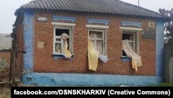 Наслідки попередніх обстрілів Вовчанська, травень 2023 року