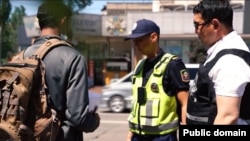 Рейд учурунда. Ички иштер министрлиги тараткан сүрөт.