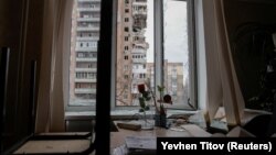 Наслідки після російського обстрілу в Харкові, 4 квітня 2024 року