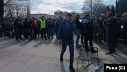 Rudari na protestu 30. marta 2023.