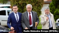 Ramiz Dreković, bivši komandant 4. korpusa nekadašnje Armije RBiH, ispred Suda BiH, 17. maj 2023. 