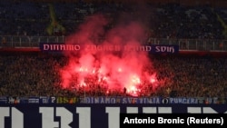 Bakljada uprkos upozorenjima UEFA, Zagreb, 15. avgust