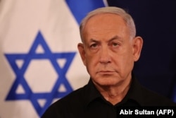 Izraelski premijer Benjamin Netanyahu, Tel Aviv, 28. oktobar 2023.