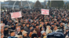 Osh - Kara-Suu - Kara suu bazar - kara suu market - protest action against cash register machine - tax policy - 29 11 23