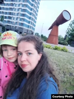 Софія Голинська з мамою Ольгою. Фото з особистих архівів родини