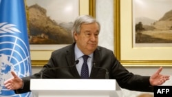 Generalni sekretar UN Antonio Gutereš, 19. februar 2024.