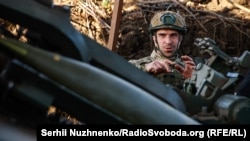На позиціцях артилеристів 148-ої окремої артилеристської бригади «ДШВ». 20 квітня 2024 року