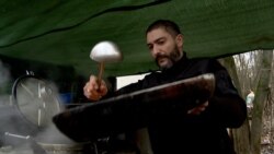 Mackerel And Pearl Barley: Michelin Chef Cooks For Troops While Fighting Mice In Donetsk Trenches