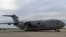 Aeronava de tip C-17, care a aterizat pe aeroportul din Chișinău pe 18 mai. 