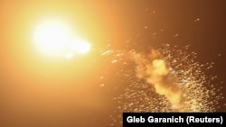 Ілюстраційне фото. Вибух дрона над Києвом, 13 липня 2023 року