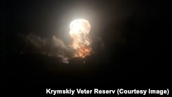 Ukrajinski udar na veliku rusku pomorsku luku na okupiranom Krimu, 26. decembar 2023.