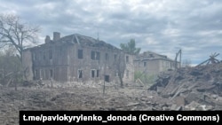 Наслідки обстрілу Торецька російськими військами, 11 травня 2023 року