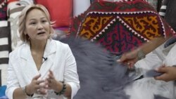 "Байыркыдан кат" - кийизге түшүрүлгөн баян