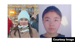 Эдита Жусупова менен Маиза Гүлжигит кызы.