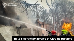 Наслідки одного з попередніх російських ударів по Одесі, архівне фото