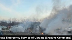 Наслідки російської ракетної атаки. Київ, 29 грудня 2023 року