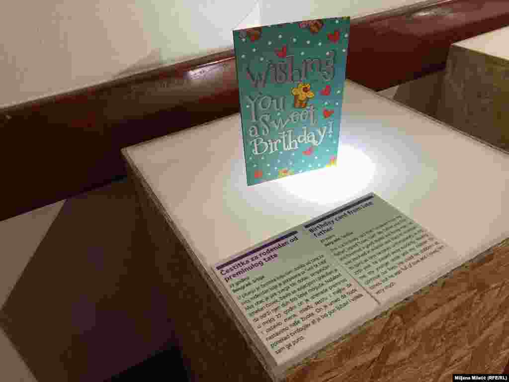 &quot;Svaka priča je stvarno nekako posebna na svoj način. Kao što i svaka veza posebna na svoj način&quot;, kaže Dejan Ubović. Na fotografiji: Čestitka za rođendan od preminulog tate, Srbija