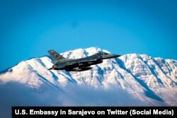 F-16 під час місії на Балканах (фото ілюстративне)