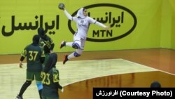 تمرین تیم هندبال زنان