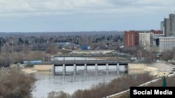 За останніми даними, рівень води в Тоболі біля Кургана вже сягнув 532 сантиметрів (фото ілюстраційне)