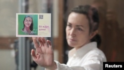 Alszu Kurmaseva a kazanyi bíróságon 2024. április 1-jén