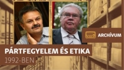 „Az alap én vagyok” – archív műsor a pártfegyelemről