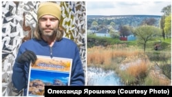 Олександр Ярошенко проводить екскурсії цікавими місцями передмістя Дніпра, якими він водить екскурсії