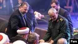 Lider Hamasa Saleh al-Arouri (lijevo) ubijen je 2. 1. 2024. u Bejrutu, a komandant specijalnih Kuds snaga iranske Islamske revolucionarne garde Kasem Solejmani (desno) u u Bagdadu u 2. 1. 2020.