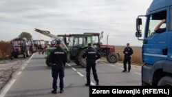 Blokada puta Pančevo-Kovin